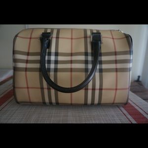 Burberry Bowling/Speedy bag